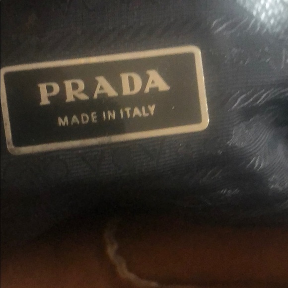 Prada authentic tessuto satchel black leather - Picture 5 of 8